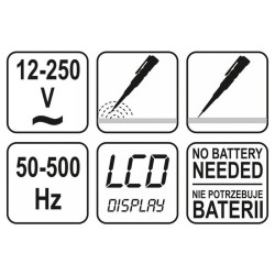 YATO Voltmérő digitális (YT-2861)