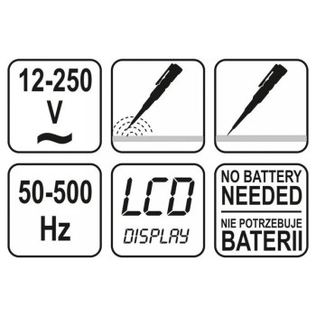 YATO Voltmérő digitális (YT-2861) YATO Voltmérő digitális (YT-2861)