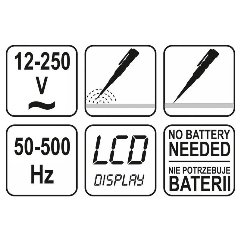 YATO Voltmérő digitális (YT-2861) YATO Voltmérő digitális (YT-2861)