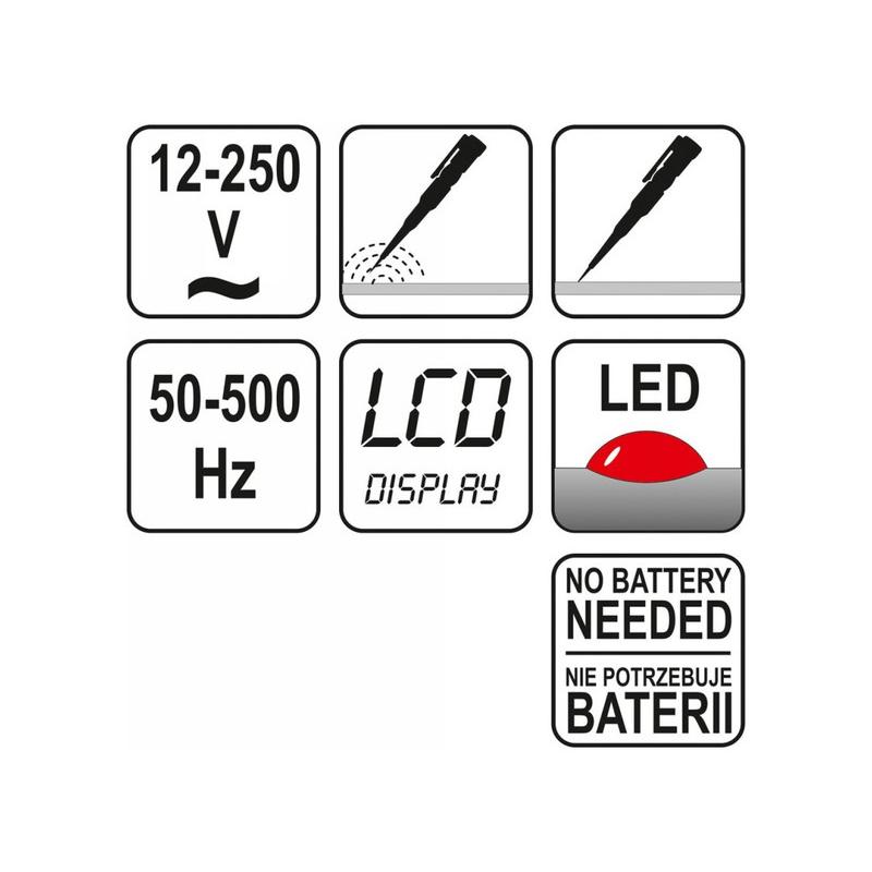 YATO Voltmérő digitális (YT-2862)