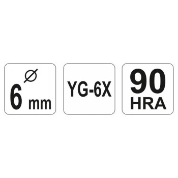 YATO Üveg- és csempefúrószár 6 mm (YT-3726)