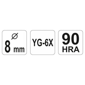 YATO Üveg- és csempefúrószár 8 mm (YT-3727)