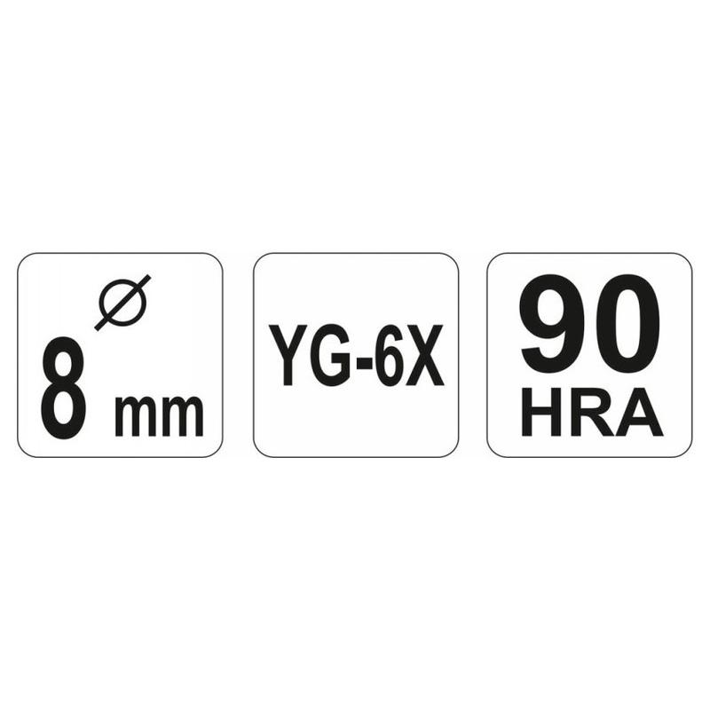 YATO Üveg- és csempefúrószár 8 mm (YT-3727)
