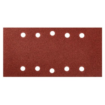 Csiszolópapír tépőzáras 115 x 230mm, K80, lyukas, 5db (54H003)