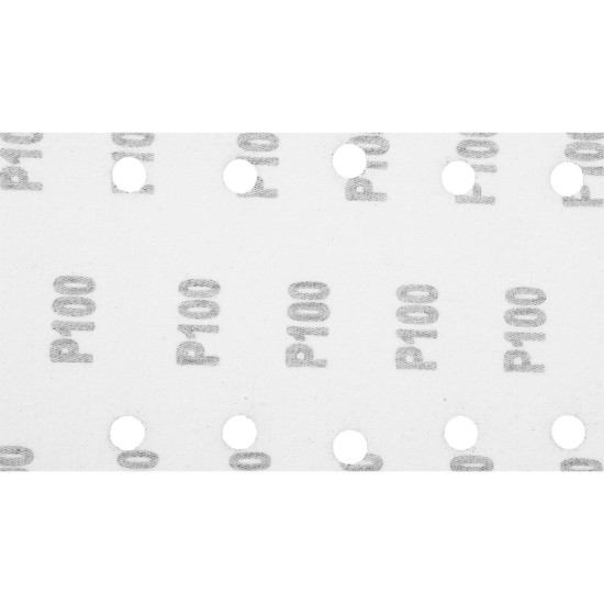 Csiszolópapír tépőzáras 115 x 230mm, K100, lyukas, 5db (54H004)