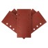 Csiszolópapír tépőzáras 115 x 230mm, K180, lyukas, 5db (54H006) Csiszolópapír tépőzáras 115 x 230mm, K180, lyukas, 5db (54H006)