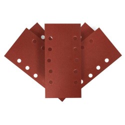 Csiszolópapír tépőzáras 115 x 230mm, K240, lyukas, 5db (54H007) Csiszolópapír tépőzáras 115 x 230mm, K240, lyukas, 5db (54H007)