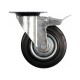VOREL Ipari kerék forgóvillás fékkel 160 mm 130 kg (87325)
