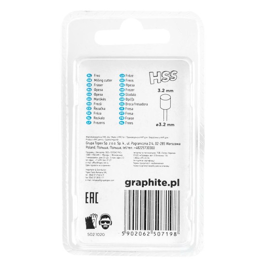 Csapos turbómaró 2.3mm, henger, szár 3.2mm, 2db (55H062)