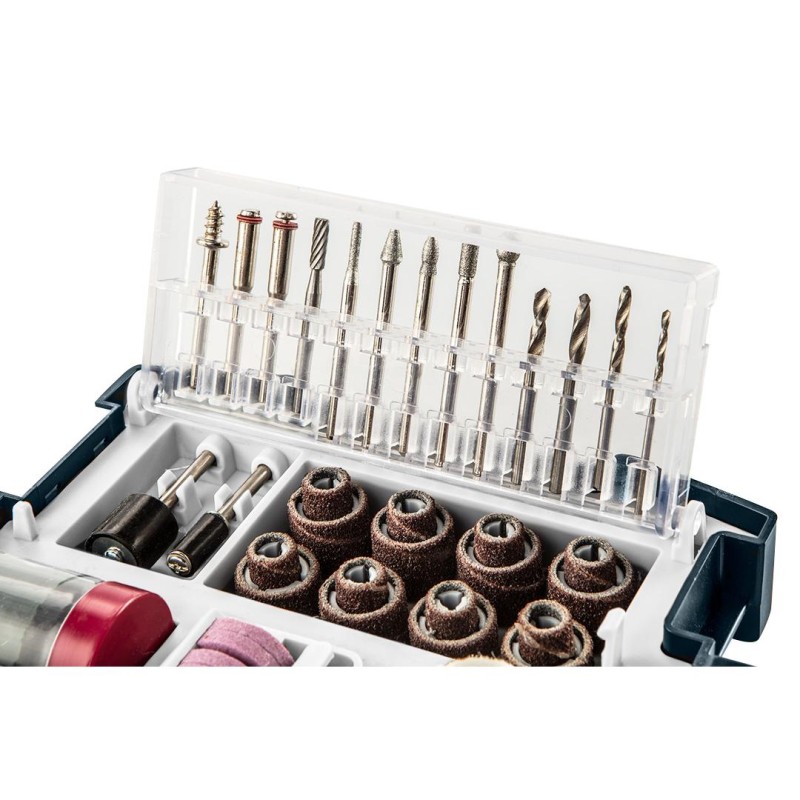 Tartozékkészlet mini fúró- és csiszológéphez 99db (55H084) Tartozékkészlet mini fúró- és csiszológéphez 99db (55H084)