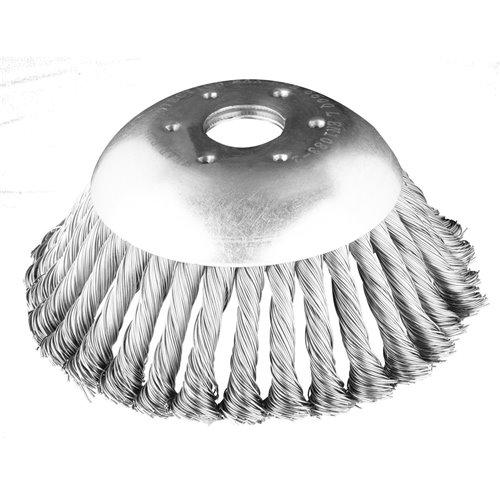 Drótkorong, fazékkefe sodrott 150 x 25,4mm benzines kaszákhoz (55H100)
