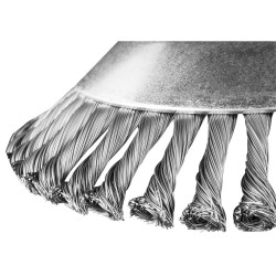 Drótkorong, fazékkefe sodrott 200 x 25,4mm benzines kaszákhoz (55H101) Drótkorong, fazékkefe sodrott 200 x 25,4mm benzines kaszákhoz (55H101)