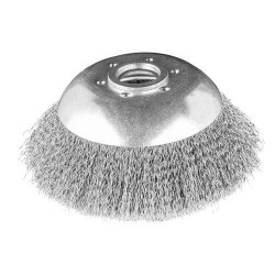 Drótkorong, fazékkefe hullámos 150 x 25, 4mm benzines kaszákhoz (55H102) Drótkorong, fazékkefe hullámos 150 x 25, 4mm benzines kaszákhoz (55H102)