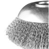 Drótkorong, fazékkefe hullámos 150 x 25, 4mm benzines kaszákhoz (55H102)