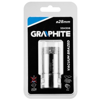 Körkivágó, gyémántos 28mm x M14 (55H308) Körkivágó, gyémántos 28mm x M14 (55H308)