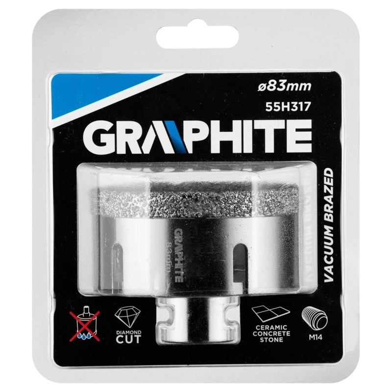 Körkivágó, gyémántos 83mm x M14 (55H317) Körkivágó, gyémántos 83mm x M14 (55H317)