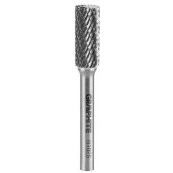 Keményfém marófej, turbómaró, B, hengeres, frontélezéssel, 10x25mm, szár méret: 6x45mm (55H357) Keményfém marófej, turbómaró, B, hengeres, frontélezéssel, 10x25mm, szár méret: 6x45mm (55H357)