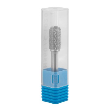 Keményfém marófej, turbómaró, C, hengeres, élletöréssel, 10x20mm, szár méret: 6x45mm (55H360) Keményfém marófej, turbómaró, C, hengeres, élletöréssel, 10x20mm, szár méret: 6x45mm (55H360)