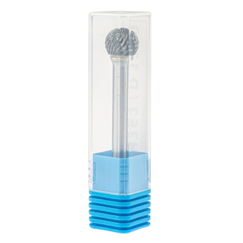 Keményfém marófej, turbómaró, D, gömb, 12x10mm, szár méret: 6x45mm (55H362) Keményfém marófej, turbómaró, D, gömb, 12x10mm, szár méret: 6x45mm (55H362)