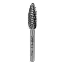 Keményfém marófej, turbómaró, H lángnyelv, 12x32mm, szár méret: 6x45mm (55H376) Keményfém marófej, turbómaró, H lángnyelv, 12x32mm, szár méret: 6x45mm (55H376)