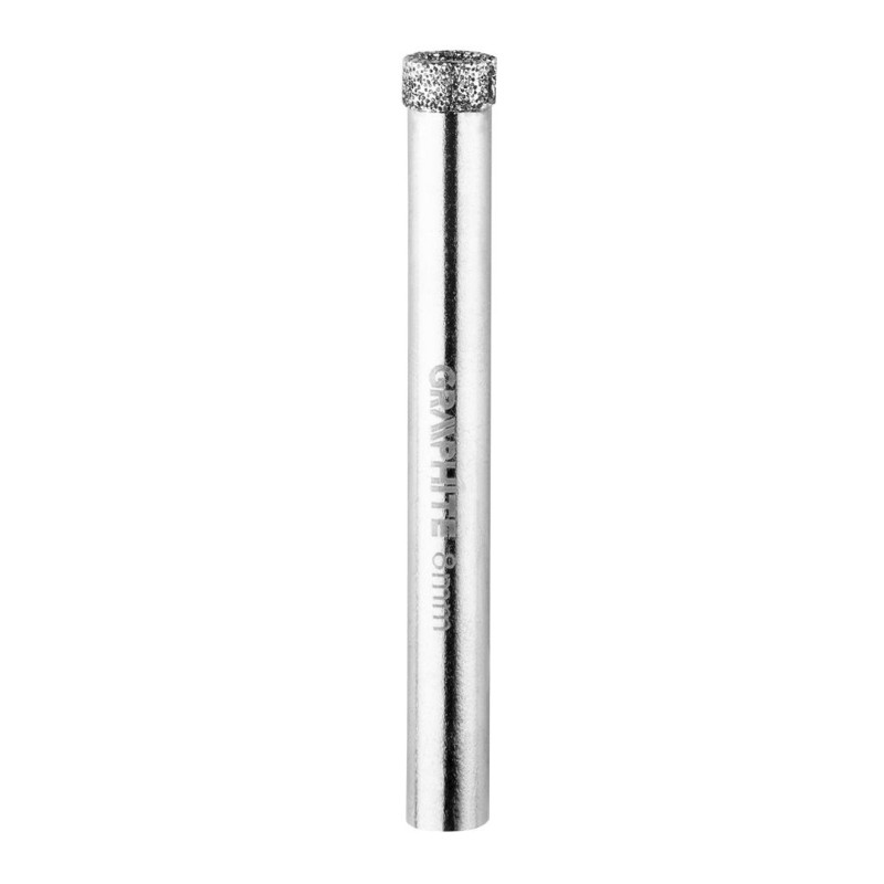 Gyémánt fúró- és vezető készlet 6db, 5-12mm fúrószár (55H541)