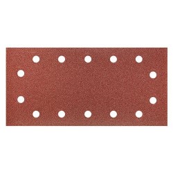 Csiszolópapír, tépőzáras, 115x230mm, K100, lyukas, 5db (55H723) Csiszolópapír, tépőzáras, 115x230mm, K100, lyukas, 5db (55H723)