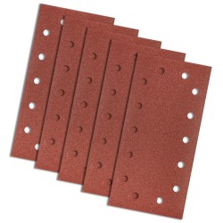 Csiszolópapír, tépőzáras, 115x230mm, K100, lyukas, 5db (55H723) Csiszolópapír, tépőzáras, 115x230mm, K100, lyukas, 5db (55H723)