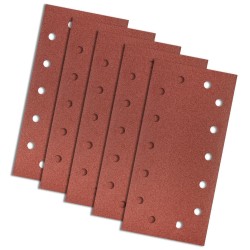 Csiszolópapír, tépőzáras, 115x230mm, K120, lyukas, 5db (55H724) Csiszolópapír, tépőzáras, 115x230mm, K120, lyukas, 5db (55H724)