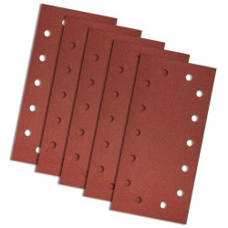 Csiszolópapír, tépőzáras, 115x230mm, K240, lyukas, 5db (55H726) Csiszolópapír, tépőzáras, 115x230mm, K240, lyukas, 5db (55H726)