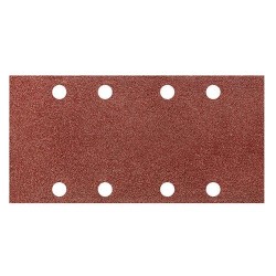 Csiszolópapír, tépőzáras 93x185mm, K60, lyukas, 5db (55H737) Csiszolópapír, tépőzáras 93x185mm, K60, lyukas, 5db (55H737)