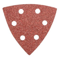 Csiszolópapír deltacsiszolóhoz 93x93mm, K40, lyukas, 5db (55H763) Csiszolópapír deltacsiszolóhoz 93x93mm, K40, lyukas, 5db (55H763)