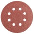 Csiszolópapír, tépőzáras 125mm, K60, 8 lyukkal, 5db (55H940) Csiszolópapír, tépőzáras 125mm, K60, 8 lyukkal, 5db (55H940)