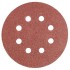 Csiszolópapír, tépőzáras 125mm, K80, 8 lyukkal, 5db (55H941) Csiszolópapír, tépőzáras 125mm, K80, 8 lyukkal, 5db (55H941)
