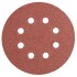 Csiszolópapír, tépőzáras 125mm, K100, 8 lyukkal, 5db (55H942) Csiszolópapír, tépőzáras 125mm, K100, 8 lyukkal, 5db (55H942)
