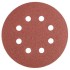 Csiszolópapír, tépőzáras 125mm, K120, 8 lyukkal, 5db (55H943) Csiszolópapír, tépőzáras 125mm, K120, 8 lyukkal, 5db (55H943)