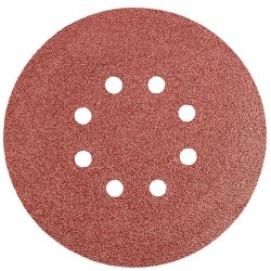 Csiszolópapír, tépőzáras 150mm, K60, 8 lyukkal, 5db (55H946) Csiszolópapír, tépőzáras 150mm, K60, 8 lyukkal, 5db (55H946)