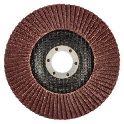 Csiszolókorong lamellás 125x22.2mm, K80 fém-fa (55H989) Csiszolókorong lamellás 125x22.2mm, K80 fém-fa (55H989)