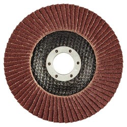 Csiszolókorong lamellás 125x22.2mm, K100 fém-fa (55H990) Csiszolókorong lamellás 125x22.2mm, K100 fém-fa (55H990)