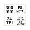 YATO Fémfűrész keret 300 mm lappal (YT-3160)