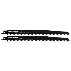 Orrfűrészlap, HCS, 240x19x1.5mm, 5TPI, 2db (56H044) Orrfűrészlap, HCS, 240x19x1.5mm, 5TPI, 2db (56H044)