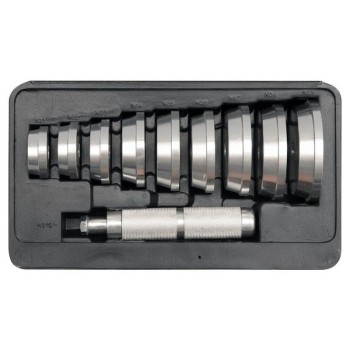 YATO YT-0638 csapágy, szimering, persely ki- és beütő készlet – 10 részes, alumínium