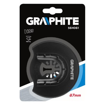 HSS félkör vágólap fémhez, multifunkciós géphez, 87mm, 200 fog (56H061) HSS félkör vágólap fémhez, multifunkciós géphez, 87mm, 200 fog (56H061)