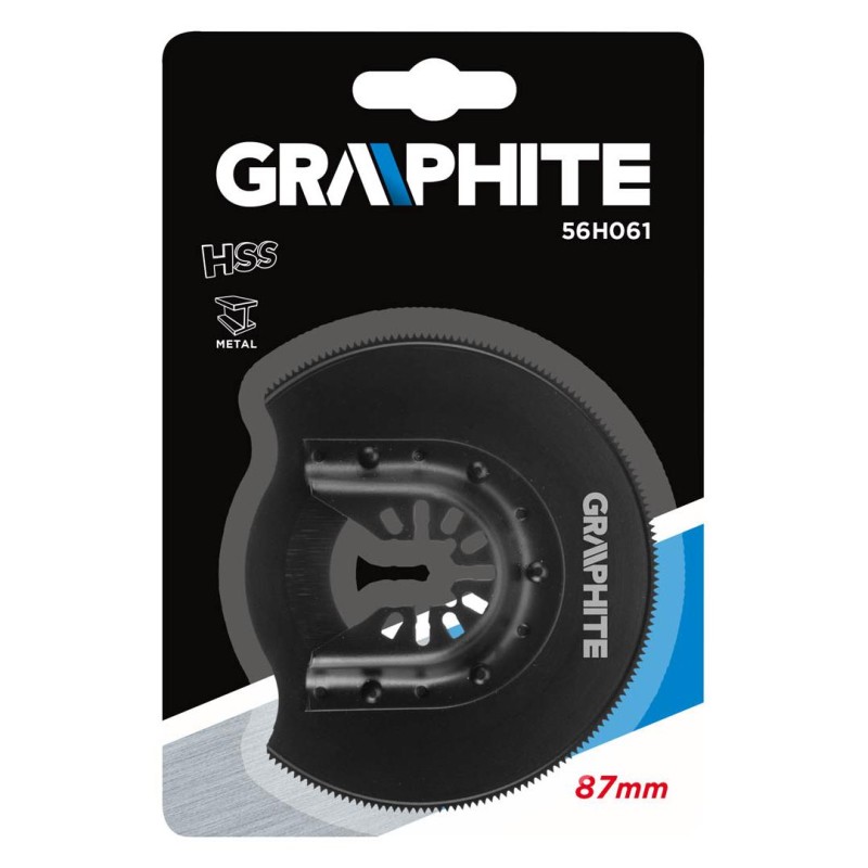HSS félkör vágólap fémhez, multifunkciós géphez, 87mm, 200 fog (56H061)