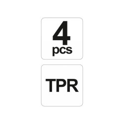 YATO Fugakihúzó szilikonlap 4 részes (YT-5261)