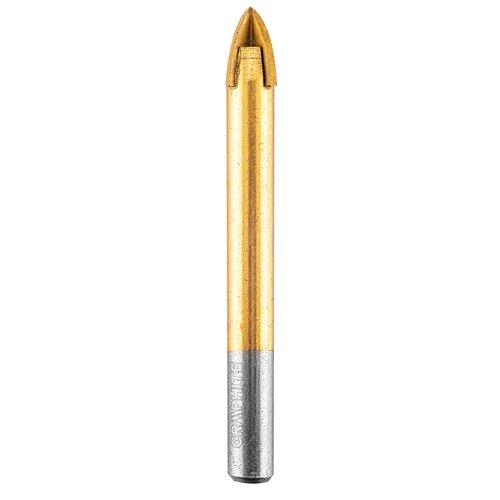 Univerzális 4 élű üvegfúró, fa, műanyag, fém, kőzet, kerámia fúráshoz, 12mm (56H407)