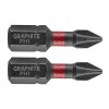 Torziós ütvecsavarozó bit PH1x25mm, 2db (56H500)