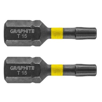 Torziós ütvecsavarozó bit TX15x25mm, 2db (56H512)