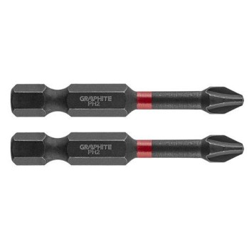 Torziós ütvecsavarozó bit PH2x50mm, 2db (56H519)