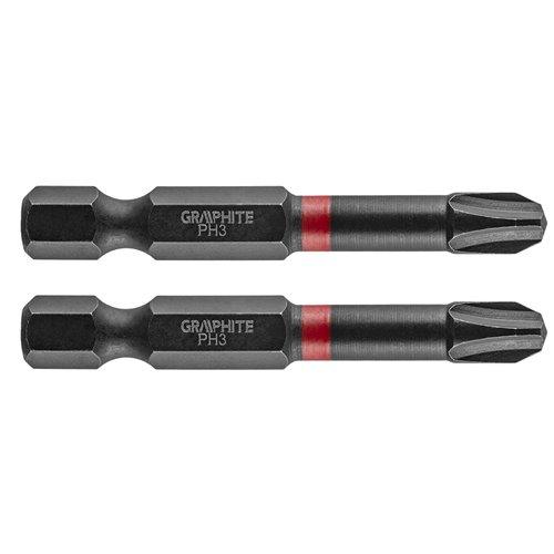Torziós ütvecsavarozó bit PH3x50mm, 2db (56H520)