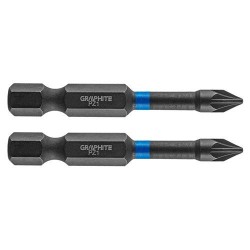 Torziós ütvecsavarozó bit PZ1x50mm, 2db (56H521) Torziós ütvecsavarozó bit PZ1x50mm, 2db (56H521)